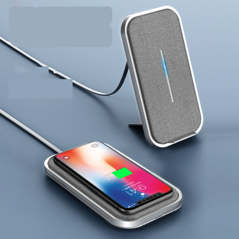 Compatible with Apple, the wireless charger is suitable for automatic fast charging of universal mobile phones Apple IPhone Huawei Xiaomi Samsung