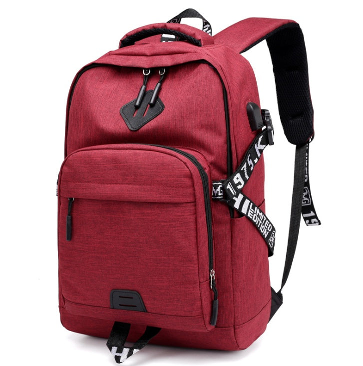 Laptop Backpack USB Charge Backpacks 