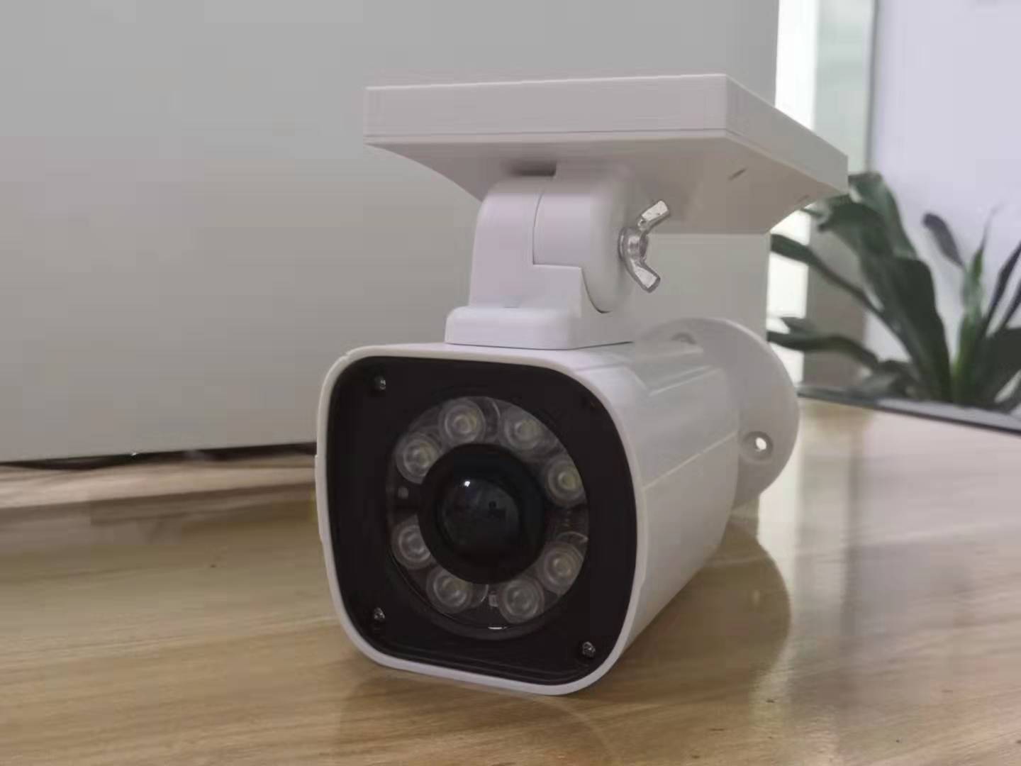 Caméra de Sécurité Solaire LED - Éclairage Automatique Détecteur Mouvement